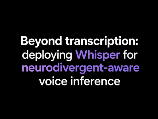 Whisper · accessibility